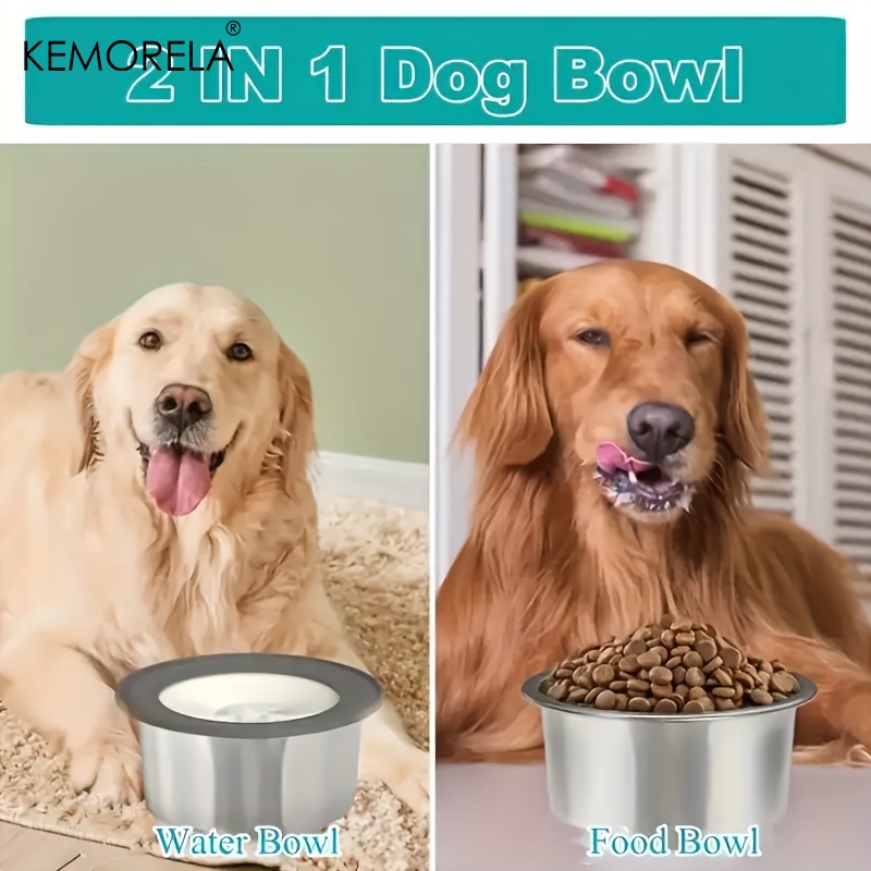 Edelstahl-Hundenapf mit Anti-V – Slow Feeder Dog Bowl Bewertung und Preis