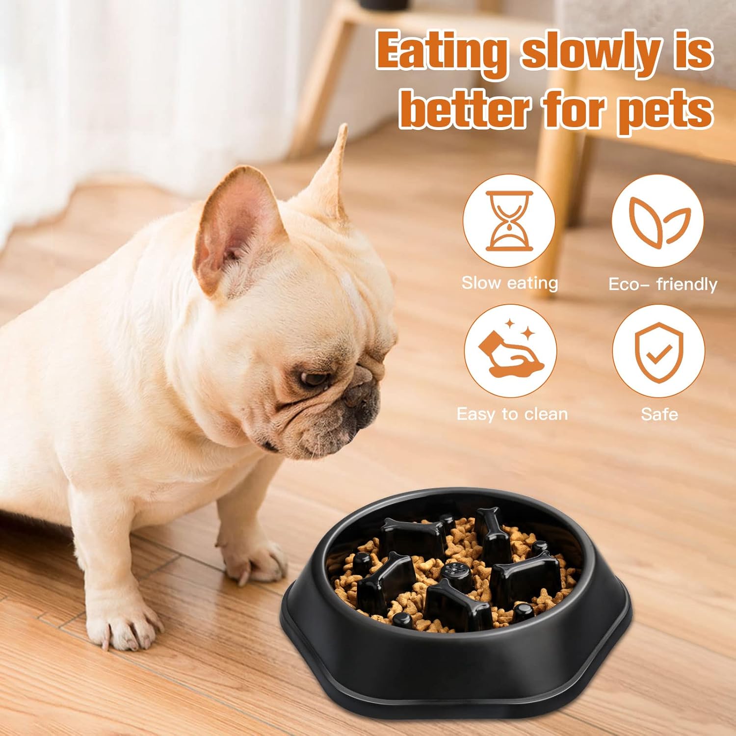Interaktiver Slow-Feeder-Napf, – Slow Feeder Dog Bowl Bewertung und Preis