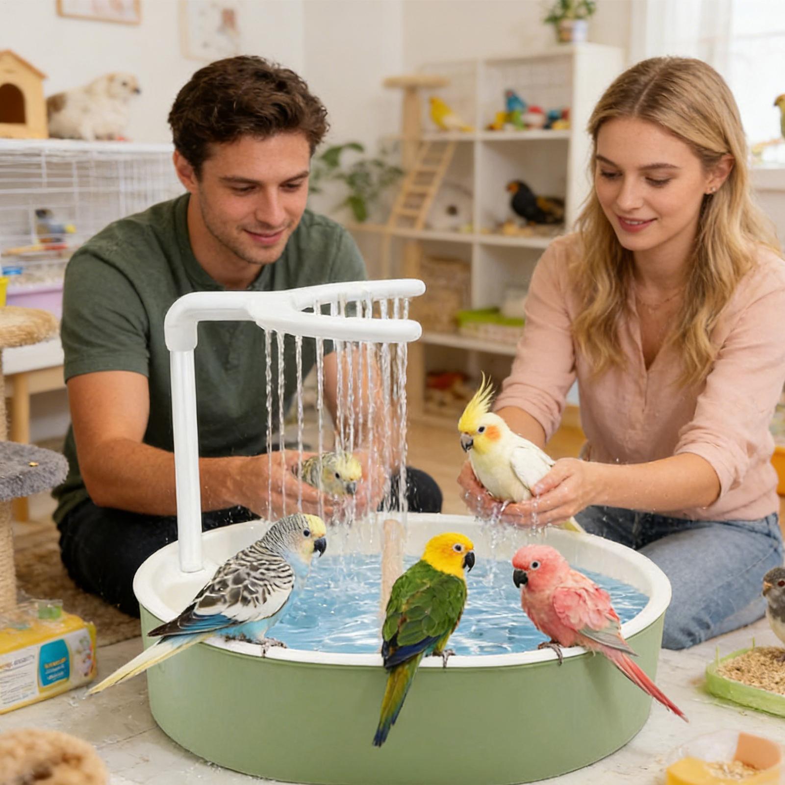 Automatisches Vogelbad für Käf – Bird Cage Parrot Bewertung und Preis