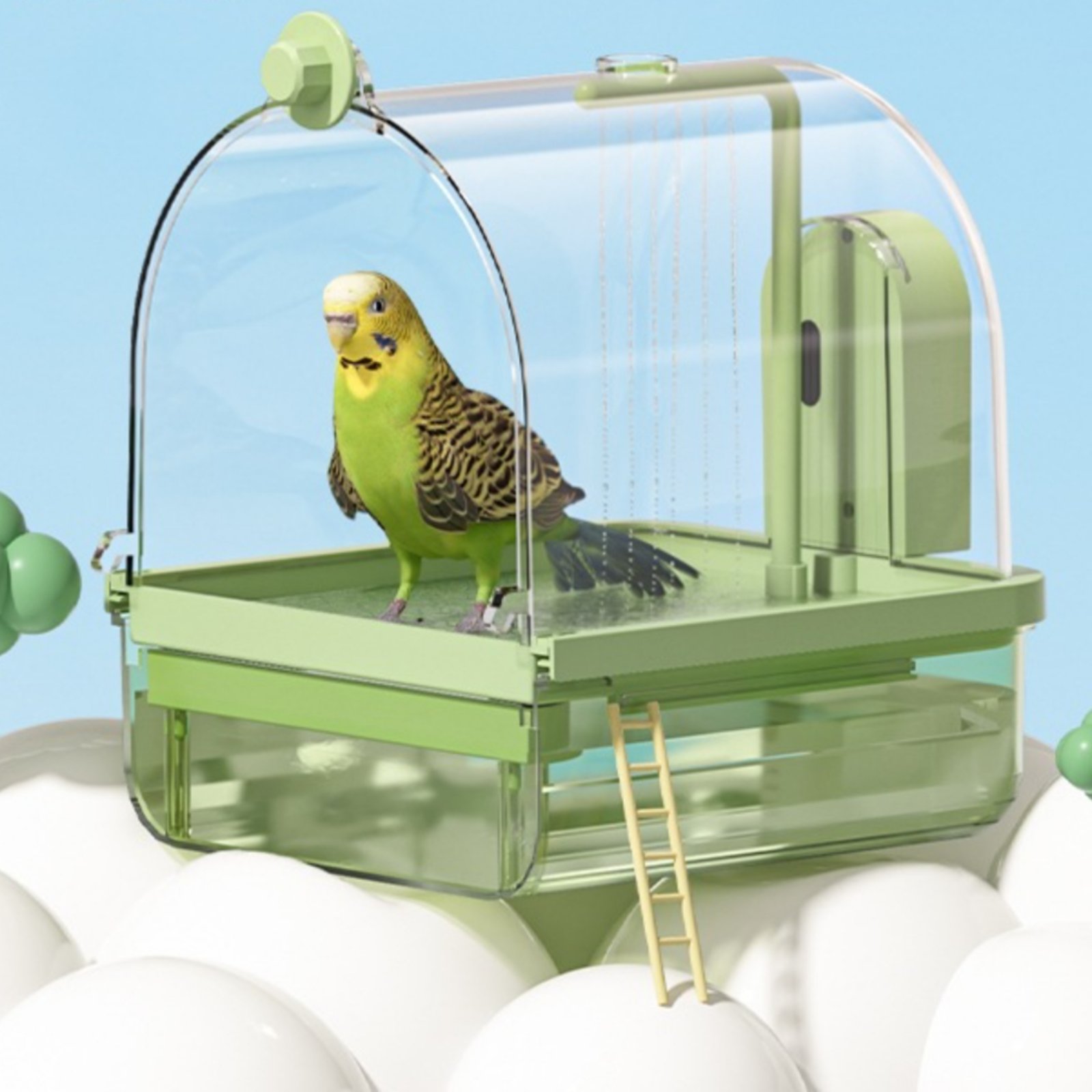 Automatisches Vogelbad mit Dra – Pet Supplies In Bewertung und Preis