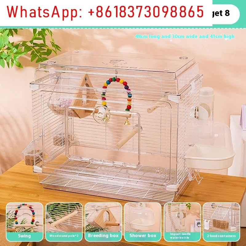 1 Stück Vogelkäfig aus Acryl f – Bird Cage Parrot Bewertung und Preis