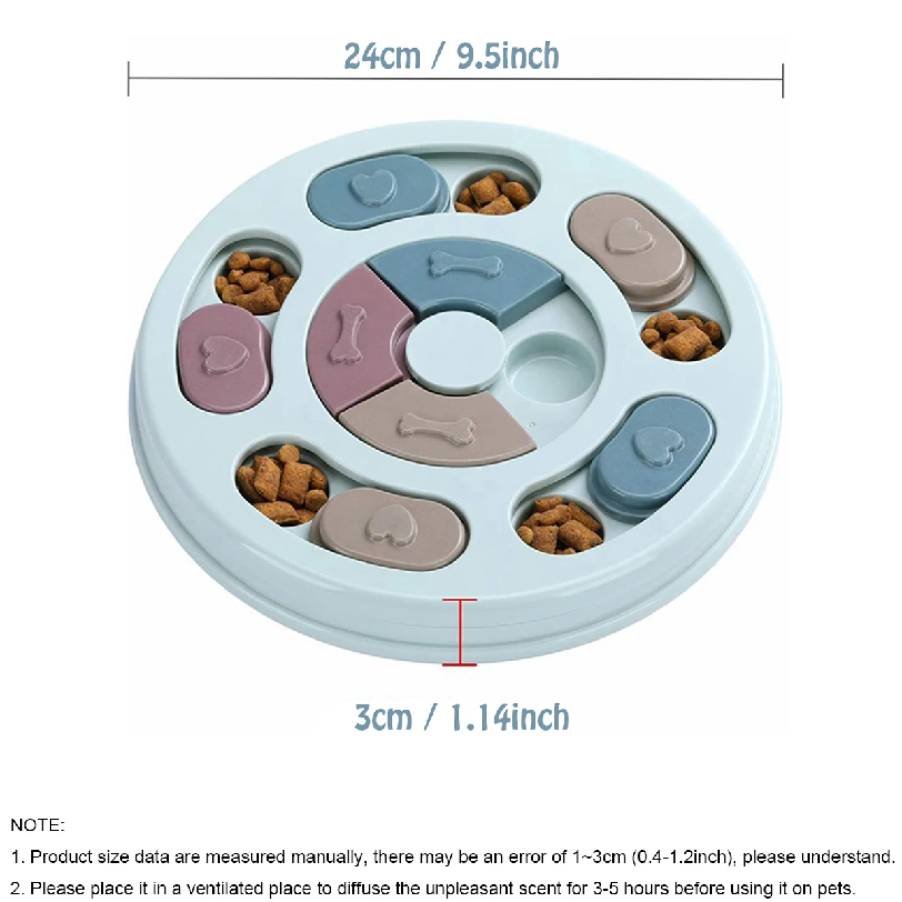 Hundefutter-Verstecknapf, Slow – Slow Feeder Dog Bowl Bewertung und Preis